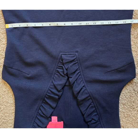 Lilly Pulitzer Tisbury Knit Ruffle Sleeveless Dress - Picture 11 of 13